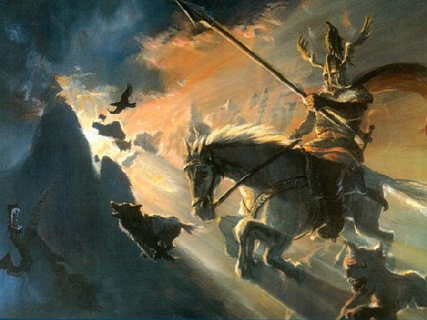 Odin-Sleipnir-caccia-selvaggia